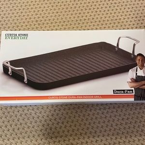 NWT: Curtis Stone Dura-Pan indoor grill